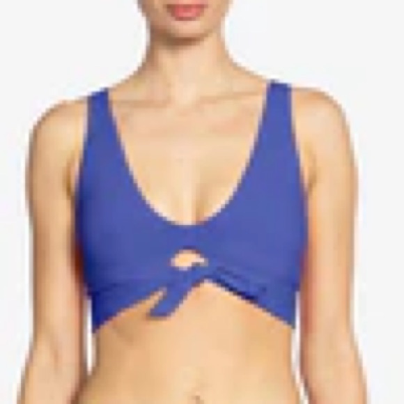 Robin Piccone Ava Knot Bikini Top Size Small NWT - Picture 4 of 4